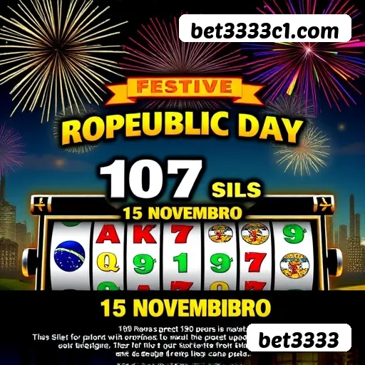 Chuva de bônus bet3333 nos caça-níqueis